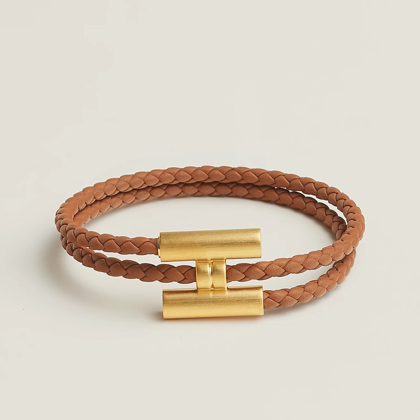 Bracelet Tournis Tressé Doré