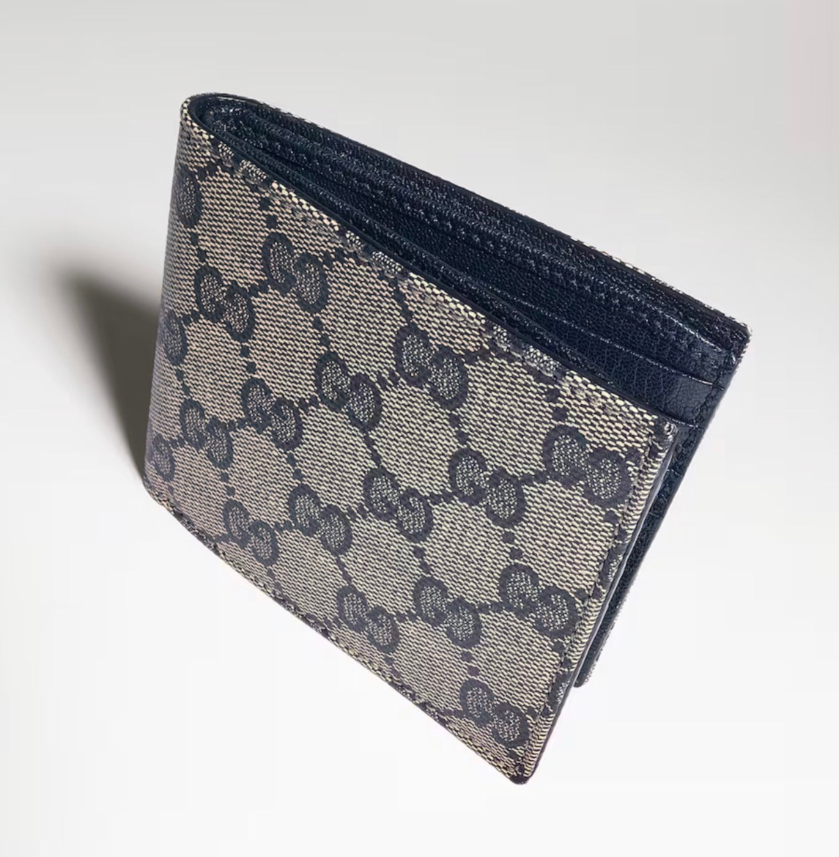 Portefeuille GG Essence Beige Bleu