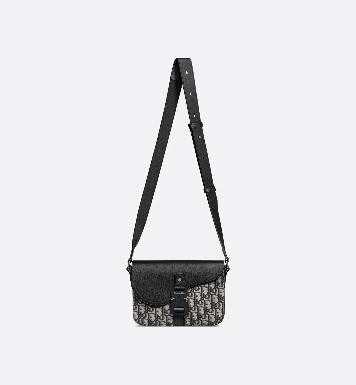 Sac Saddle Small - Beige Noir