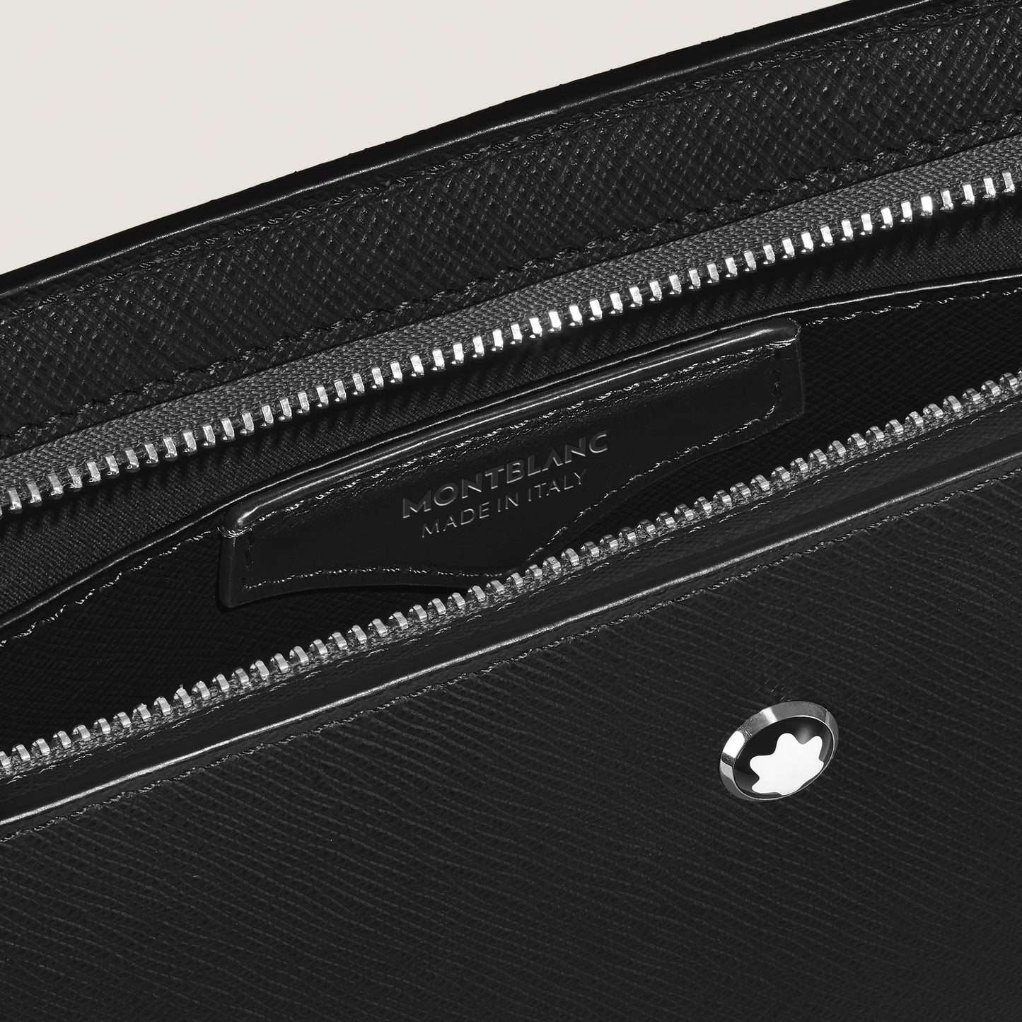 Pochette en Cuir Sartorial