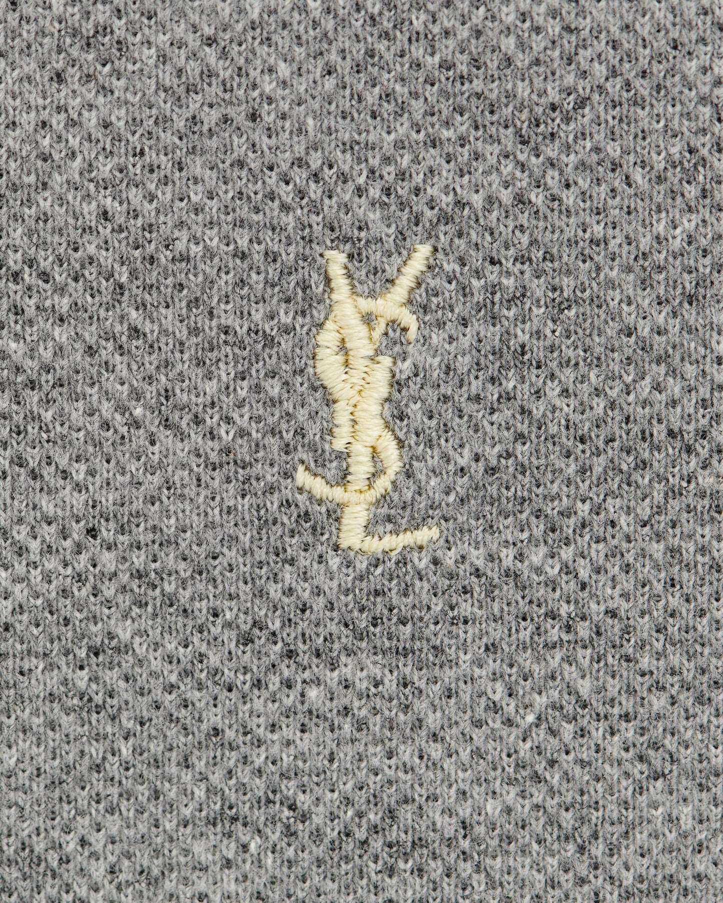T-Shirt Cassandre Piqué - Grey & Yellow