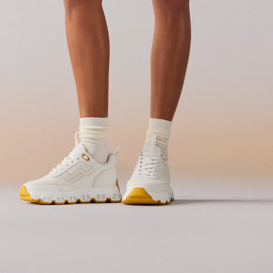 Sneakers Impulse - Blanche/Jaune