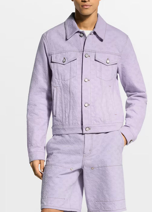 Veste Trucker Jacquard Monogram