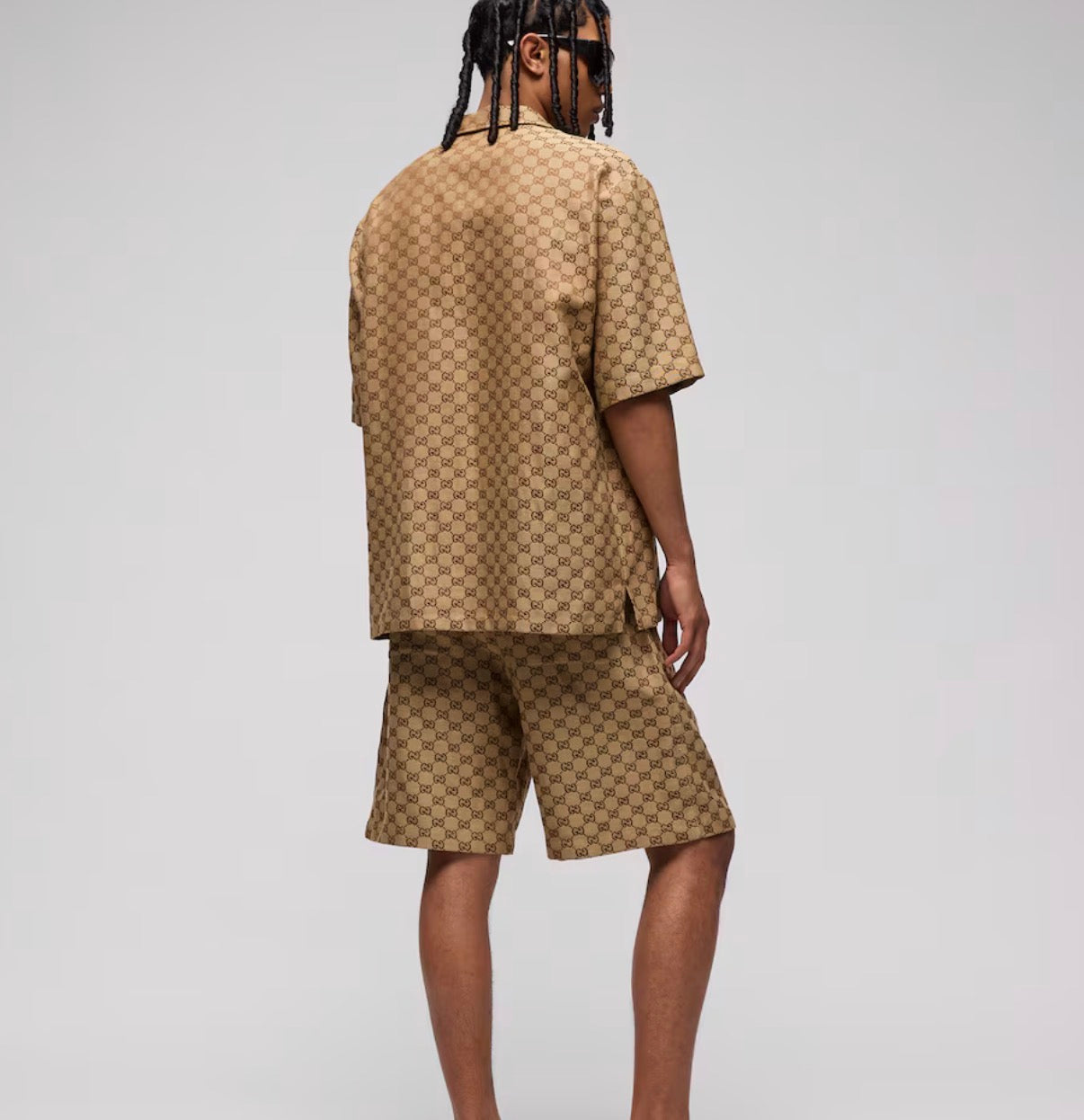 Chemise GG Supreme en Toile/Lin