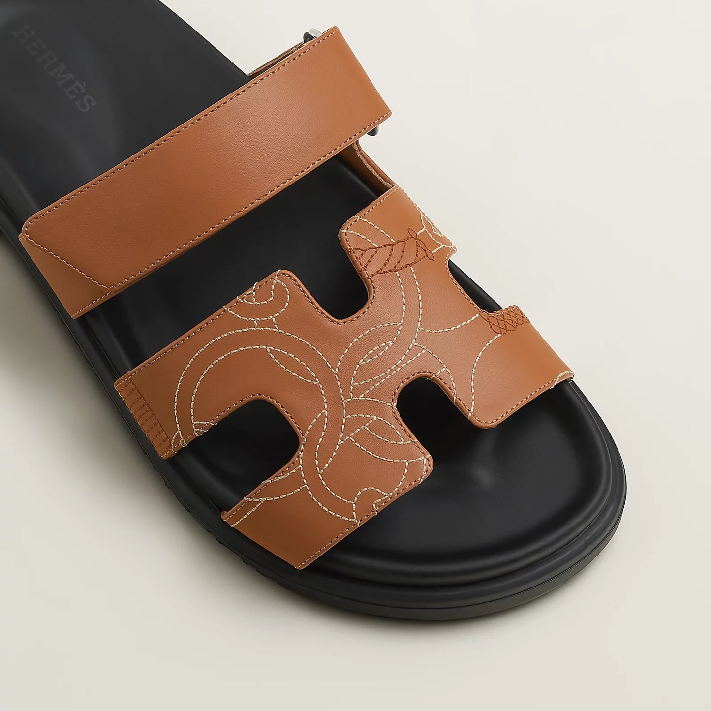 Sandales Chypre Naturel Monogram