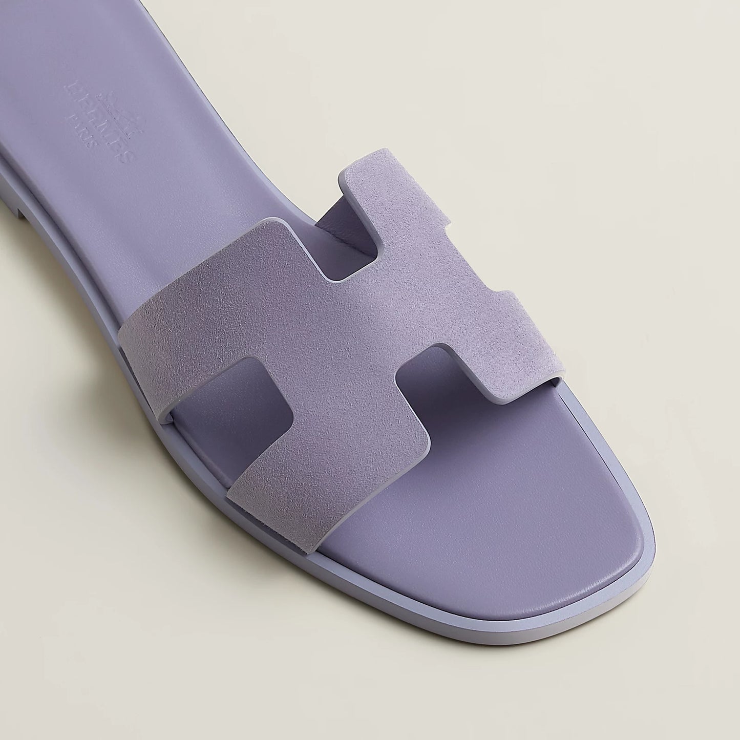 Claquettes Oran - Violet Glycine