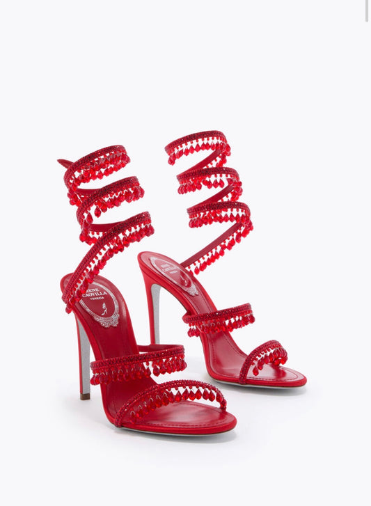 Talons Chandelier Rouge