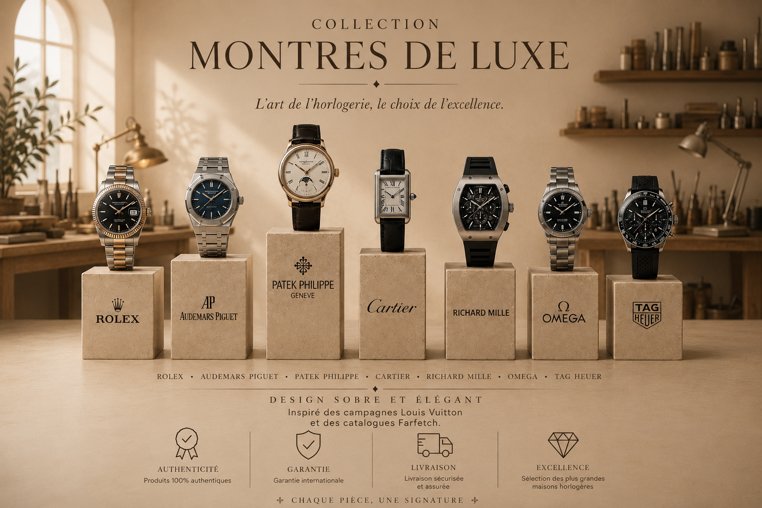 Montres de Luxe