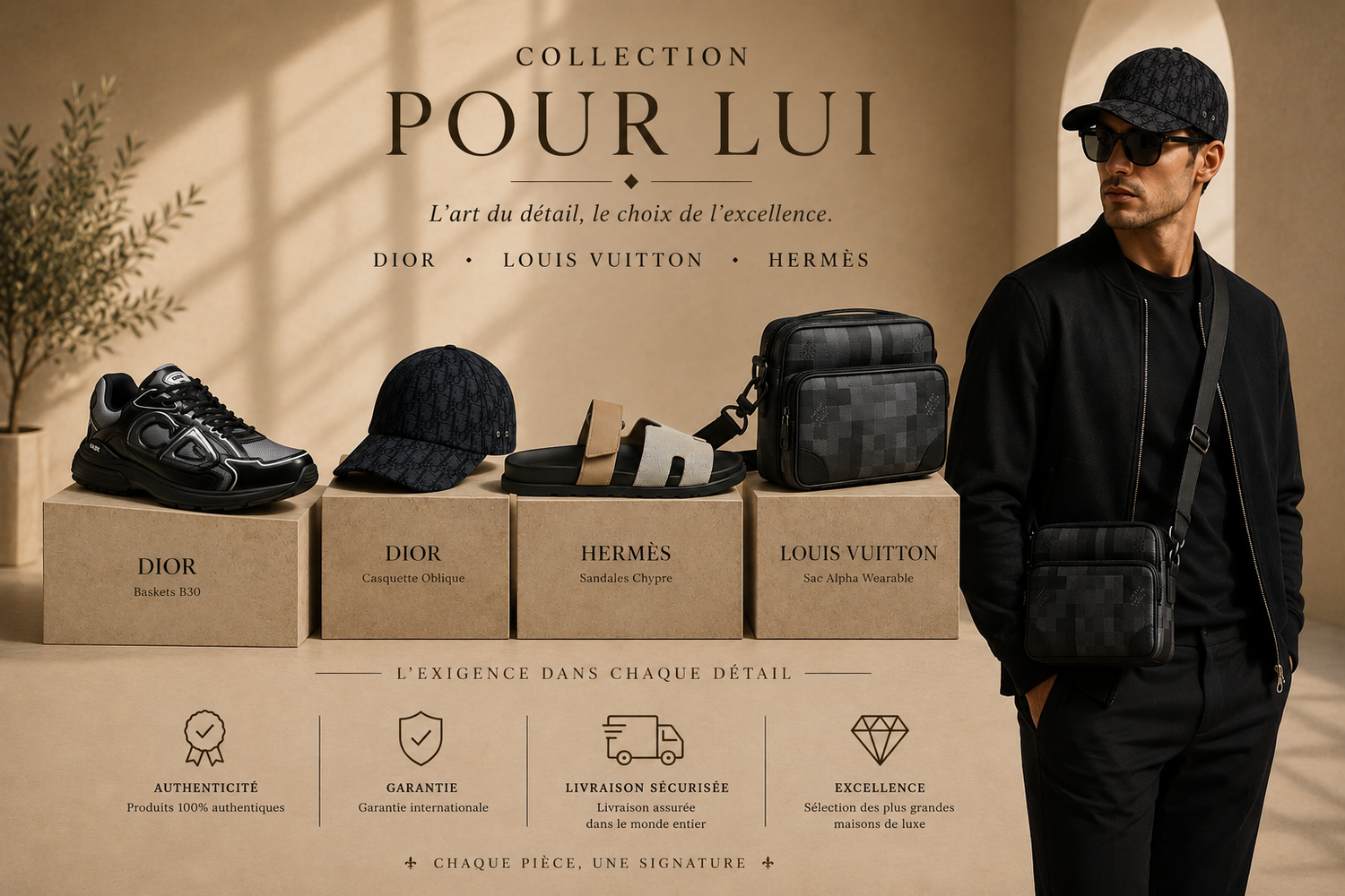 Collection Pour Lui recadrée