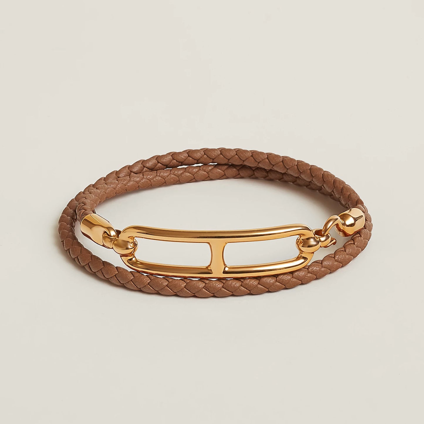 Bracelet Roulis Double Tour Doré
