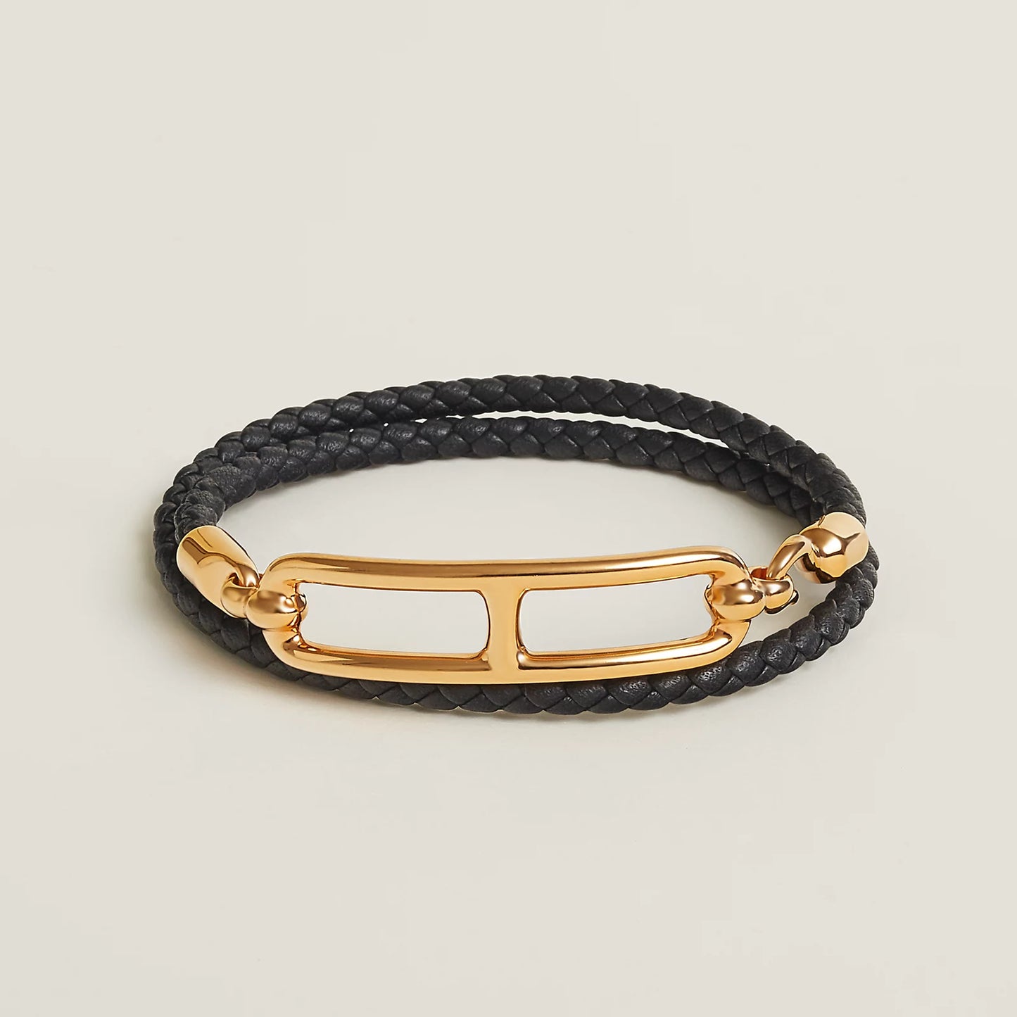 Bracelet Roulis Double Tour Doré