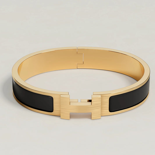 Bracelet Clic HH Doré