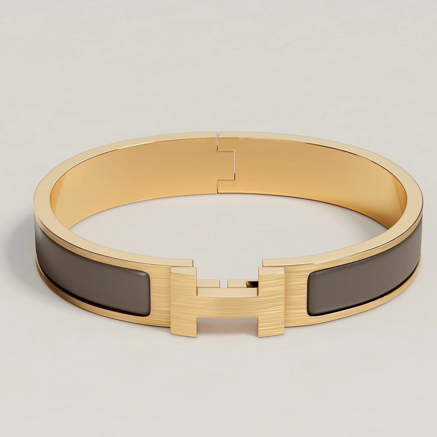 Bracelet Clic HH Doré
