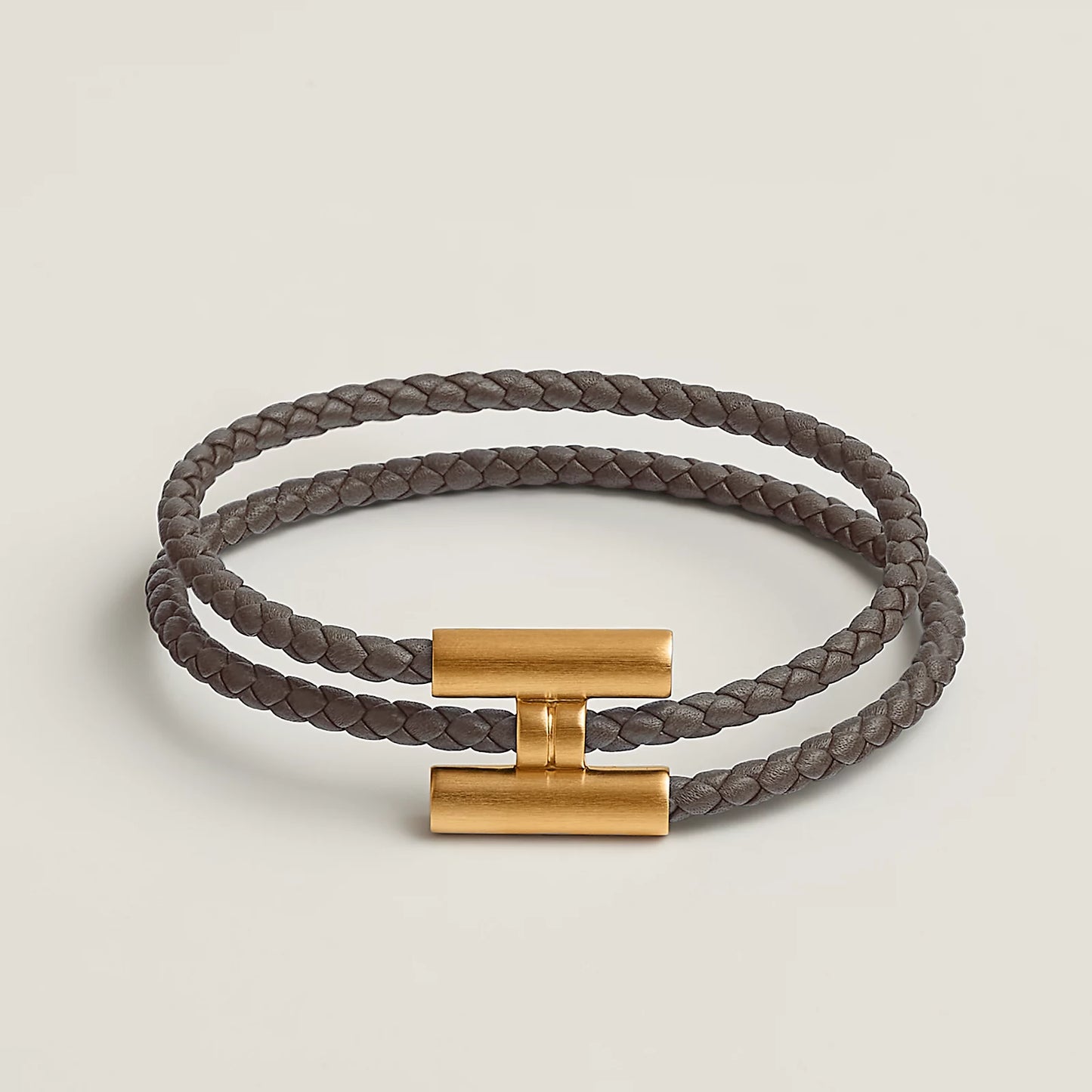 Bracelet Tournis Tressé Doré