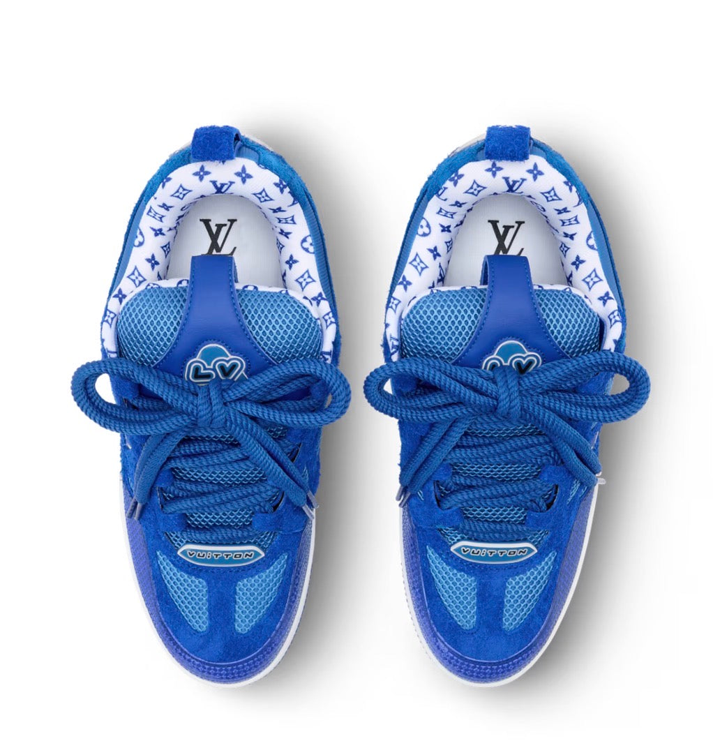 Sneakers LV Skate Bleu