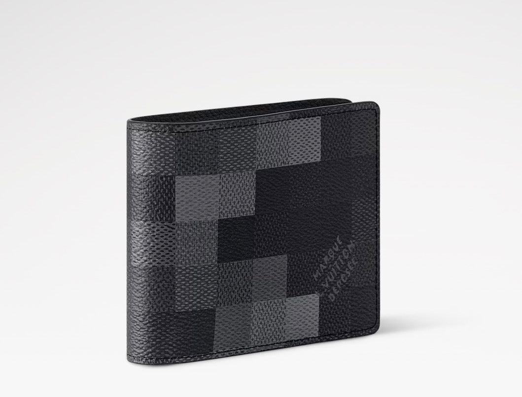 Portefeuille LV Slender Damoflage Black