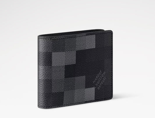 Portefeuille LV Slender Damoflage Black