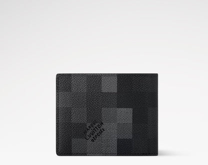 Portefeuille LV Slender Damoflage Black