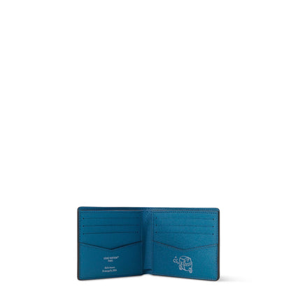 Portefeuille LV Slender Bleu Dégradé