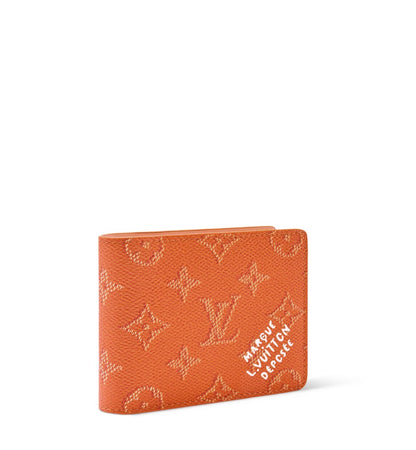 Portefeuille LV Slender Signature Orange