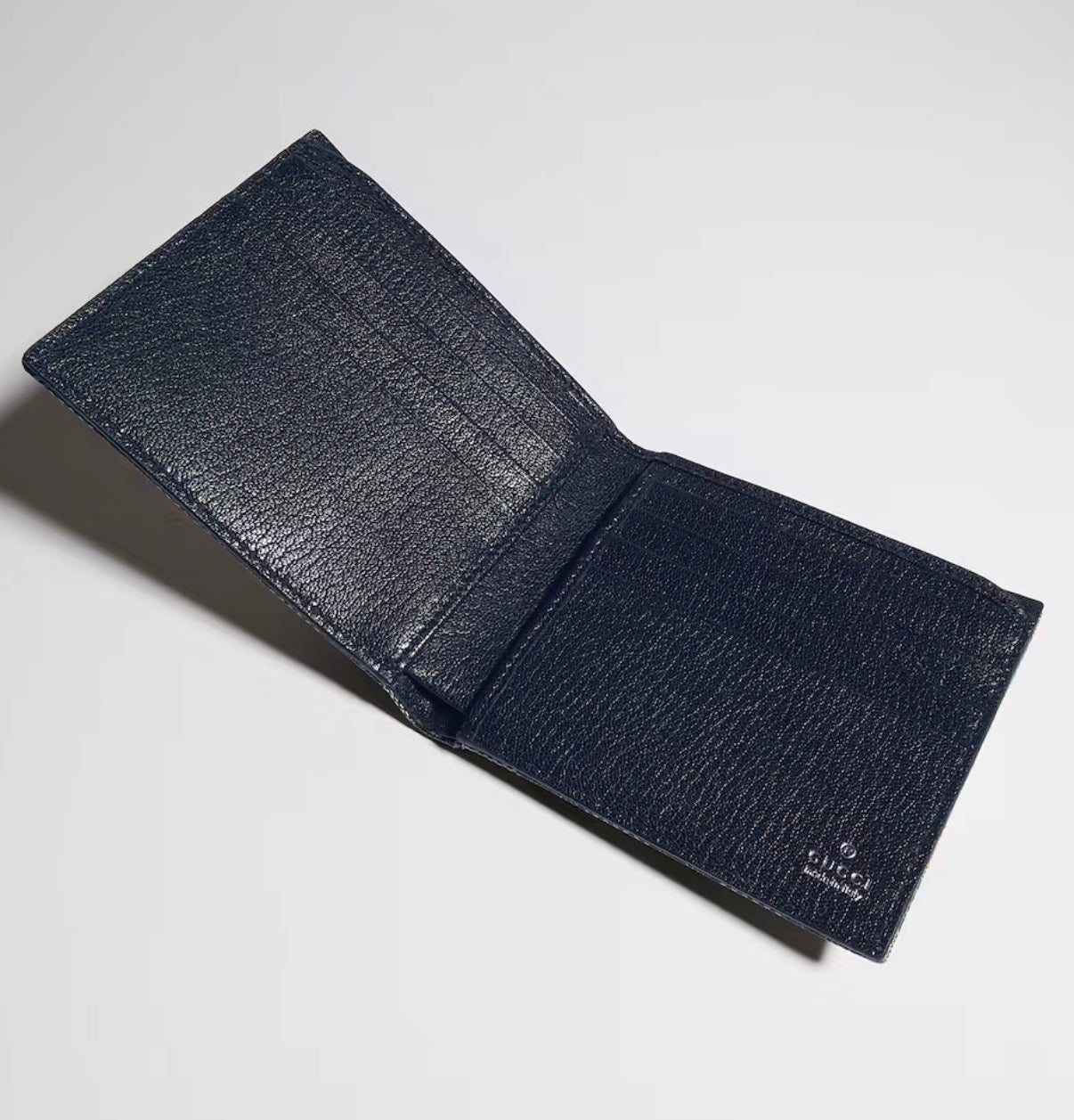 Portefeuille GG Essence Beige Bleu