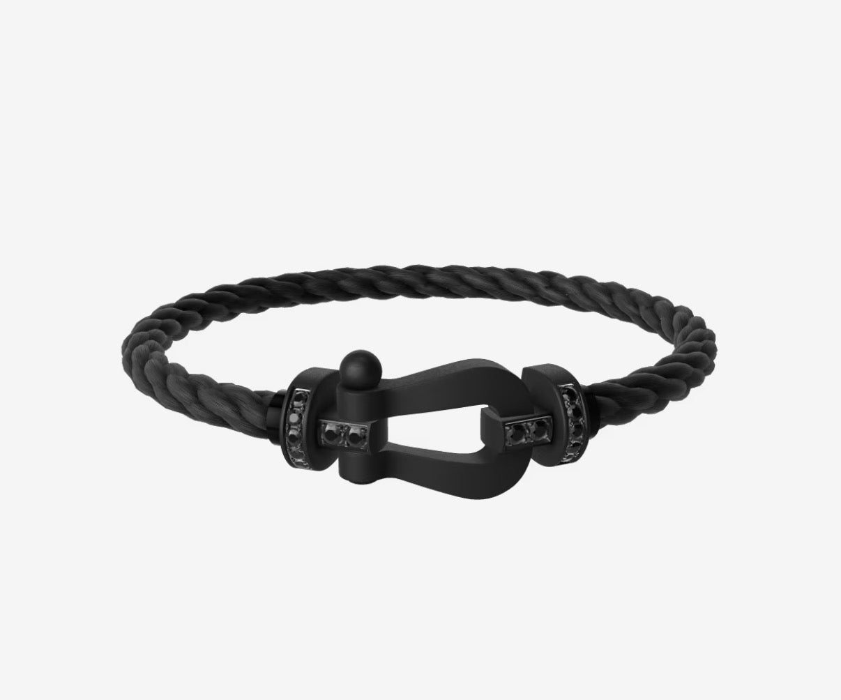 Bracelet Force 10 Black Diamond Fred