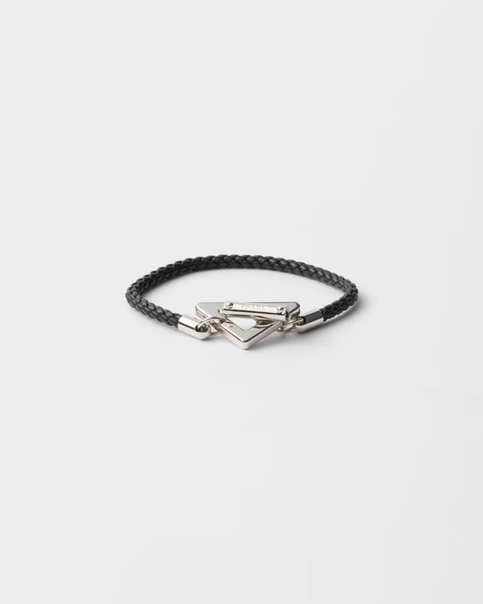 Bracelet Nappa Tressé Prada