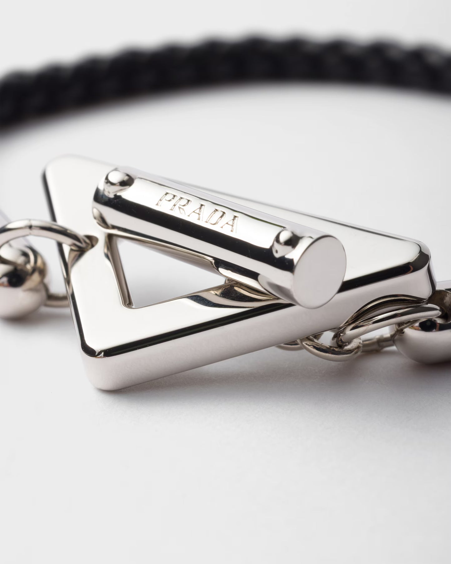 Bracelet Nappa Tressé Prada