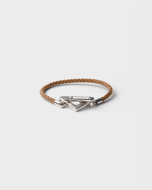 Bracelet Nappa Tressé Prada