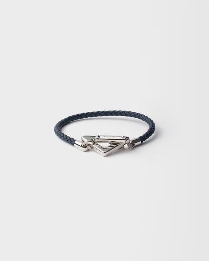Bracelet Nappa Tressé Prada