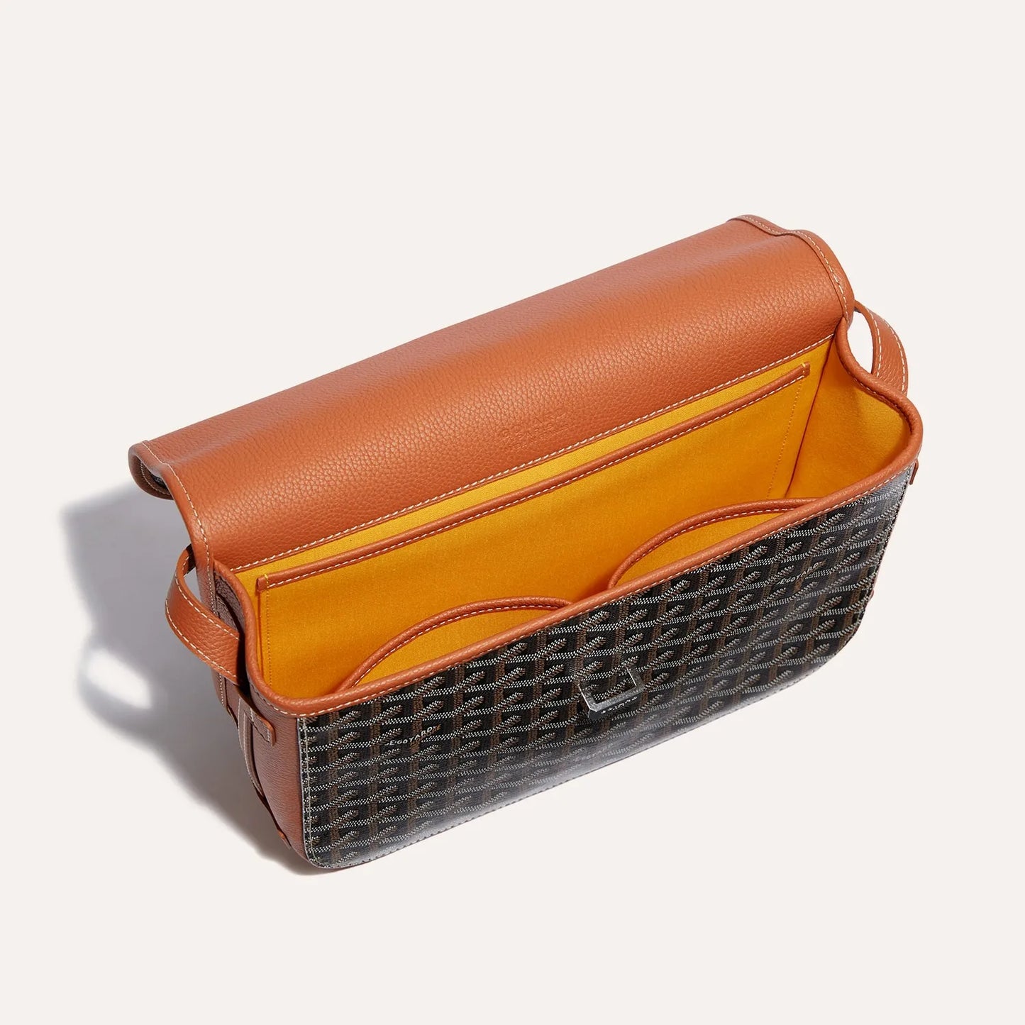 Sac Belvédère MM Goyard Marron Noir