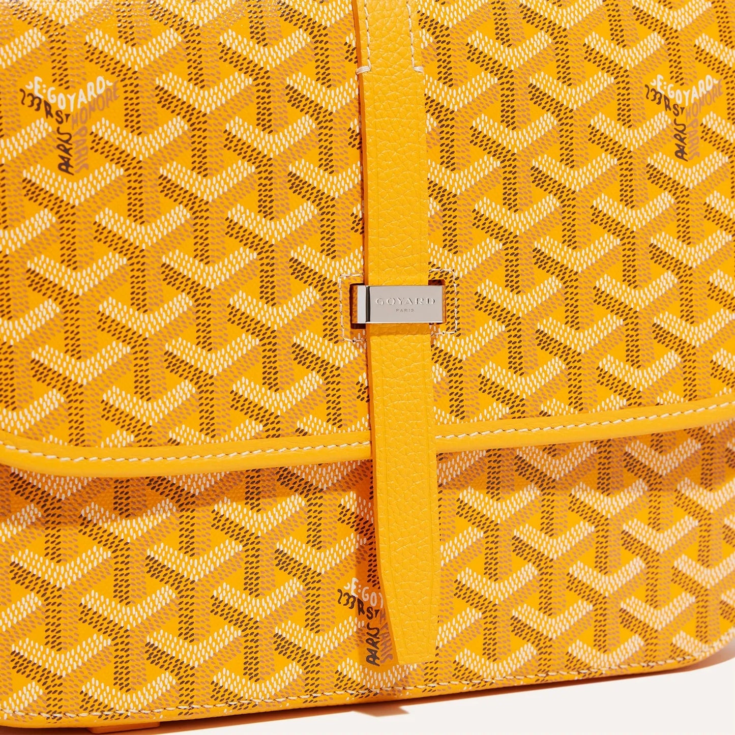 Sac Belvédère MM Goyard Jaune