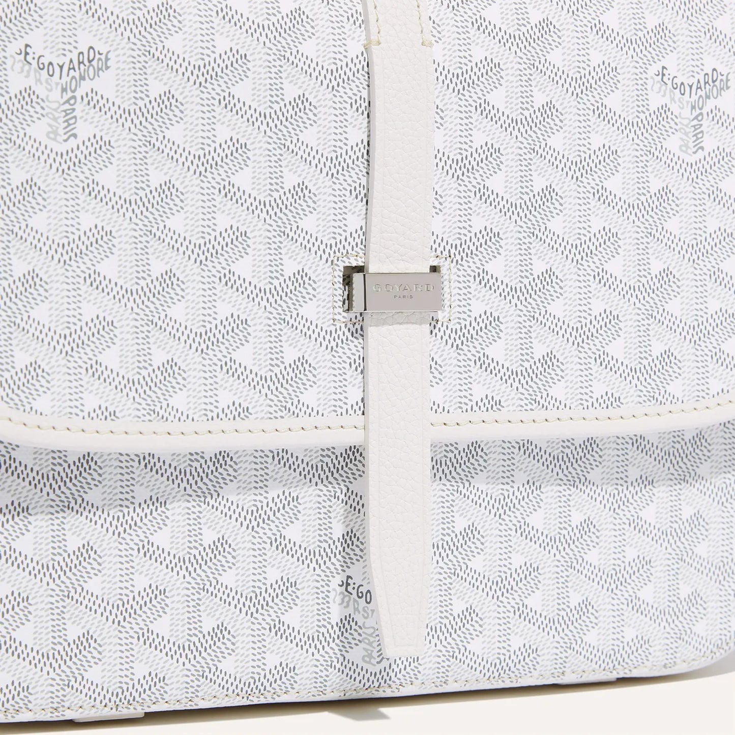 Sac Belvédère MM Goyard Blanc