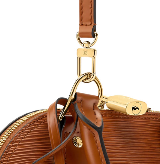 Sac Alma BB Cuir Épi – Marron