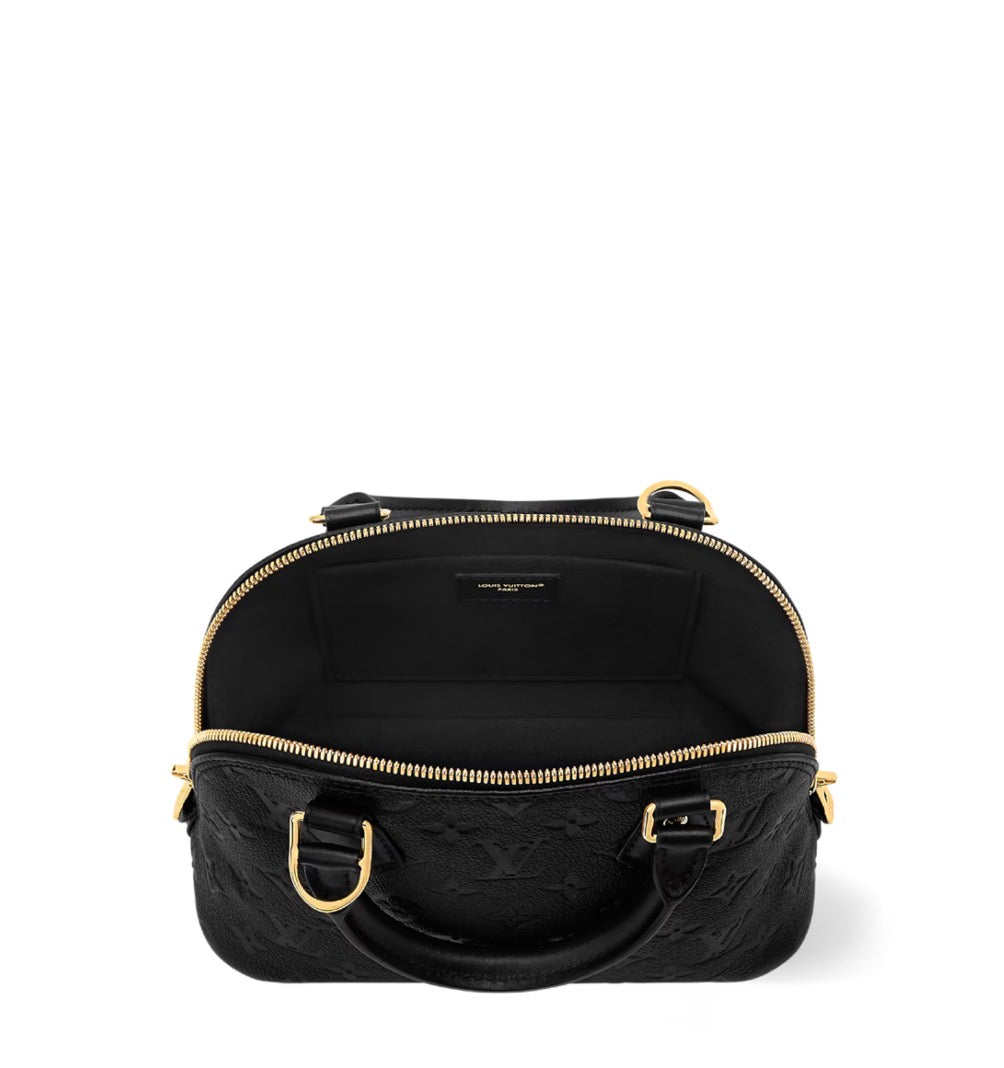 Sac Alma BB Cuir Monogram Empreinte