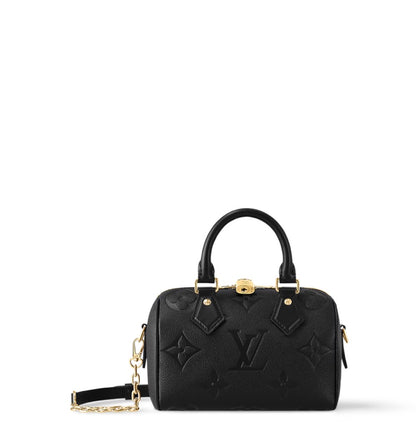 Sac Nano Speedy Black Monogram