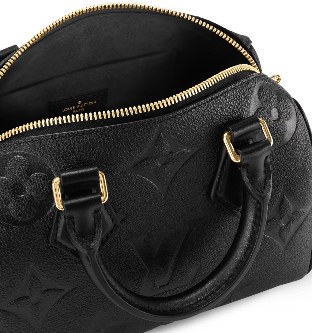 Sac Nano Speedy Black Monogram