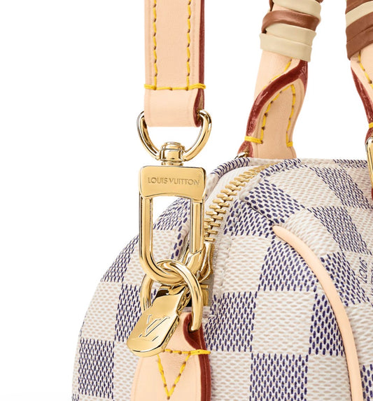 Sac Nano Speedy Damier Azur