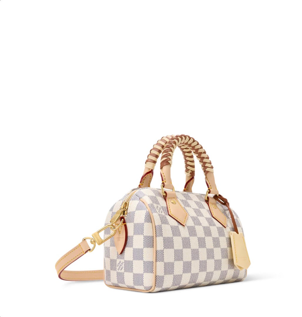 Sac Nano Speedy Damier Azur