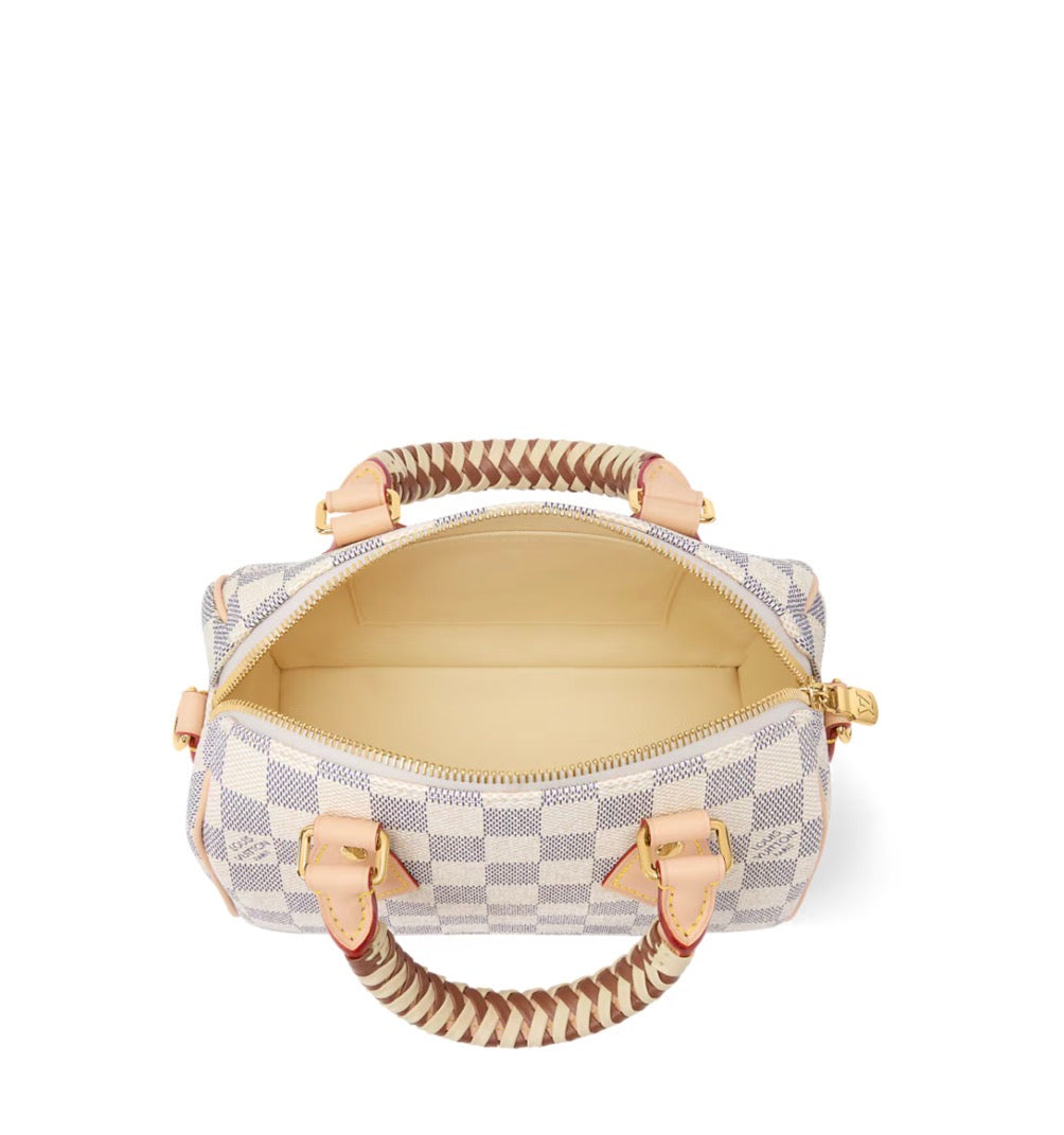 Sac Nano Speedy Damier Azur