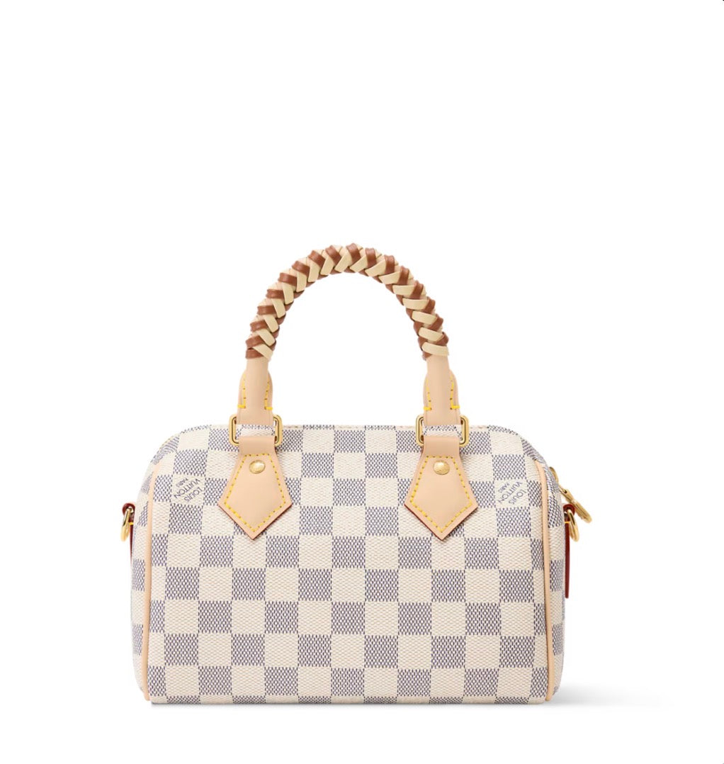 Sac Nano Speedy Damier Azur