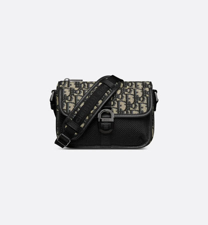 Sac Messenger Galop (Mesh Noir)