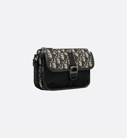 Sac Messenger Galop (Mesh Noir)