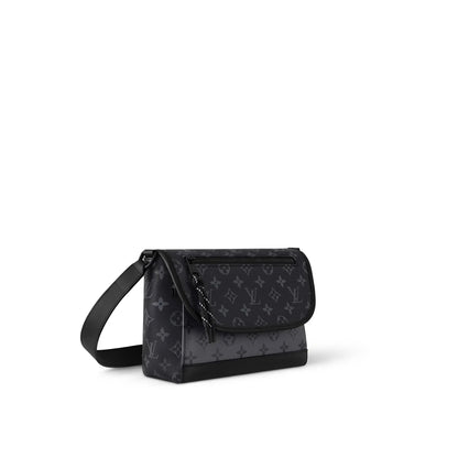 Sac Outdoor Messenger (Gris Noir)| Monogram Eclipse
