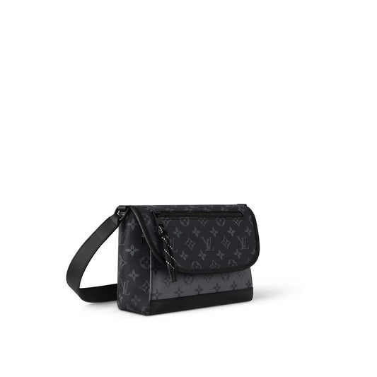Sac Outdoor Messenger (Gris Noir)| Monogram Eclipse
