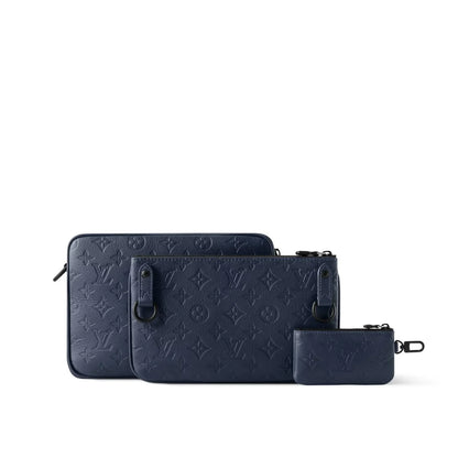 Sac Trio Messenger Blue Sky
