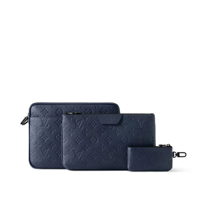 Sac Trio Messenger Blue Sky