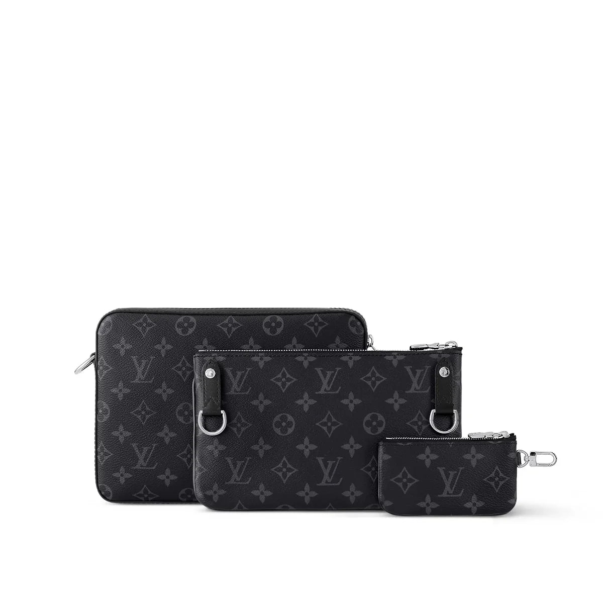 Sac Trio Messenger Monogram Eclipse