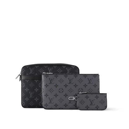 Sac Trio Messenger Monogram Eclipse