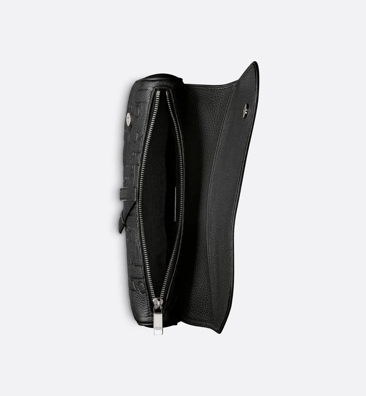 Sac Saddle - Cuir Monogram Noir